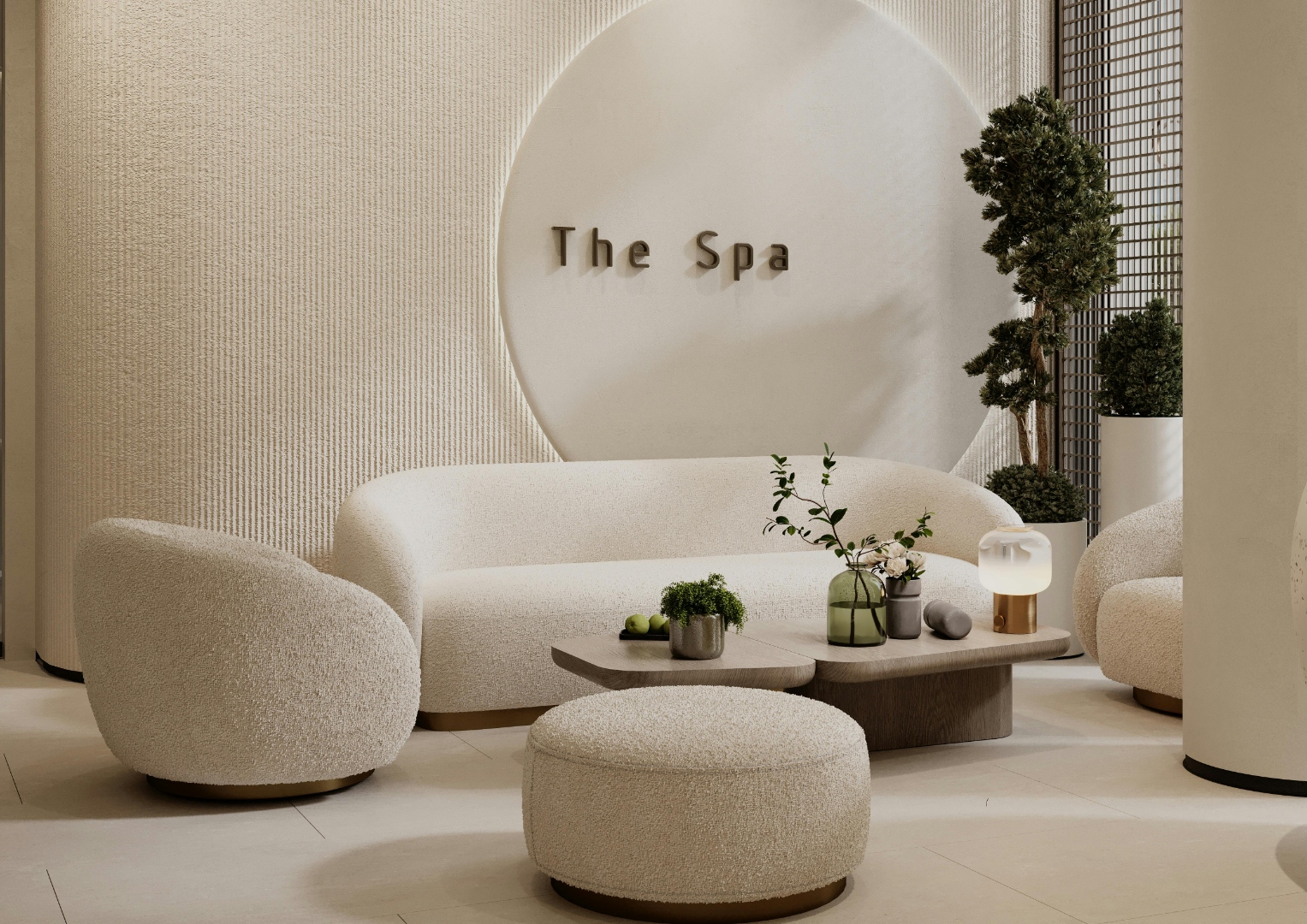 Spa and wellness space